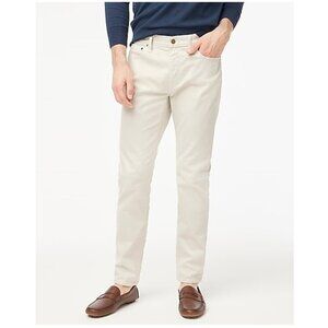J. Crew Men's Slim Fit Garment Dyed Five Pocket Pants Stone Size 29x30 NWT